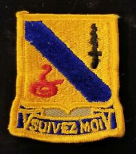 US ARMY 14TH ARMORED CAVALRY REGIMENT SUIVEZ MOI PATCH - USGI - MADE IN THE USA picture
