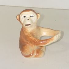 Vintage Artmark Porcelain Chimpanzee Monkey Replacement Salt or Pepper Shaker picture