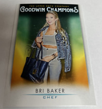 2021 Upper Deck Goodwin Champions #45 Bri Baker (Reality Television Chef) picture