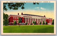 Doremus Memorial Gymnasium Washington Lee University Lexington Virginia Postcard picture