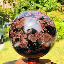 10.67LB Natural Beautiful  Fireworks ball Quartz Crystal Sphere Healing 142 picture