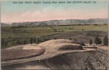 c1910s HEMET, California Hand-Colored Postcard BOTHIN HEIGHTS San Jacinto Valley picture