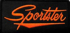 Sportster Motorcycle Embroidered Vest Iron on Patch Harley Biker Chopper O-14 picture