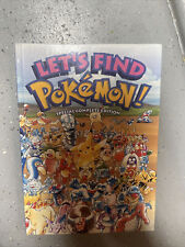 LET'S FIND POKEMON SPECIAL COMPLETE EDITION By Kazunori Aihara - Hardcover picture