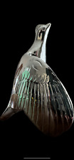 Original 1930s FORD Model A Flying Quail Chrome Radiator Cap Top Hood Ornament picture