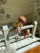 Winnie the Pooh.   Nib Vintage “ Best Friends On A Bridge “ Shadow Box  Hallmark picture