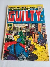 Justice Traps the Guilty #78,  Headline 1955 Comic Book, (1955/57), Good- picture