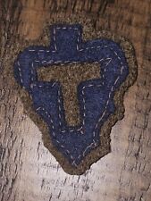 WWI US Army 36th Infantry Division Layered Wool Patch L@@K picture
