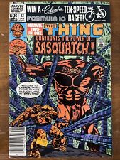 Marvel Two in One #83 the THING - SASQUATCH Comics picture