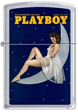 Zippo Playboy December 1973 Cover Satin Chrome Windproof Lighter NEW RARE picture
