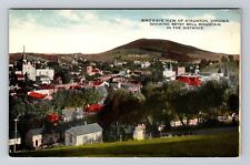 Staunton VA-Virginia, Birds Eye View, Betsy Bell Mountain, Vintage Postcard picture