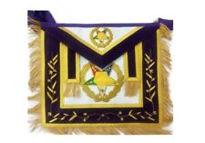 GRAND ASSOCIATE PATRON OES APRON - HAND EMBROIDERY picture