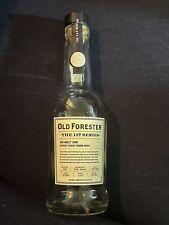Old Forester - The 117 series - Angel’s Envy - Empty Bottle  picture