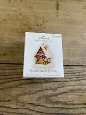 HALLMARK 2009 MINIATURE ORNAMENT - HOME SWEET HOME-GINGERBREAD HOUSE picture