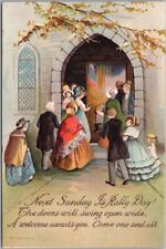 Vintage Church Religious Postcard 