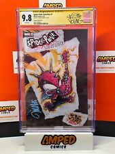 Spider-Punk Arms Race #1 CGC 9.8 SIGNED with Skottie Young label picture