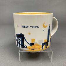 Starbucks Coffee Mug You Are Here YAH Collectible Cup New York NYC Skyline 14 oz picture