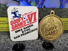 1990 Disneyworld Goofy Games VI Medal WDW Disney World SF Team Mike Sadek picture