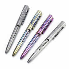 New Solid Titanium Alloy Pen CNC Ballpoint Signing Tactical Tool Pen Stationery picture