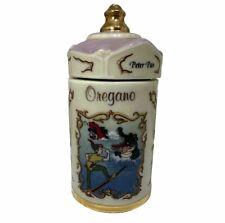 Vintage Walt Disney Lenox Spice Jar Collection - Oregano-Peter Pan - 1995 picture