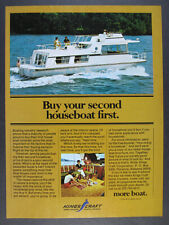 1975 Kings Craft Kingscraft Houseboat boat photo vintage print Ad picture