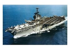 USS INDEPENDENCE 8X10 PHOTO CV-62 NAVY US USA SHIP AIRCRAFT CARRIER WIDE BORDER picture