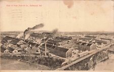 Birdseye View of Gaar Scott & Co. Richmond Indiana IN Steam Engines 1909 PC picture