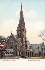 Springfield Massachusetts MA Church Of The Unity Postcard picture