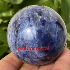 1pc 170g+ Natural sodalite Ball Quartz Crystal Sphere Gem Reiki Healing 50mm+ picture