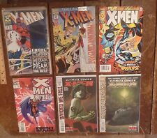 6 X-MEN Marvel Comics early 2000's good/very good condition great bundle.  picture