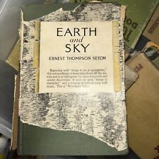 1926 BSA The Library of Pioneering and Woodcraft Seton Volume 5 Earth & Sky W/DJ picture