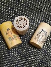 Authentic Unique Carved Asian Toothpick Holders picture