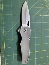 Custom Titanium Flipper Knife picture