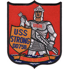 USS Strong DD-758 Destroyer Ship Patch picture