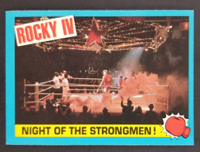 Rocky 1985 Night of Strongmen Topps Card #36 (NM) picture