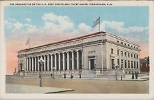 Post Office Proposed Birmingham AL Prospectus Alabama c1920s WB postcard G918 picture