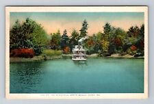 Bongo River ME-Maine, Steamer Ship on Bongo River, Vintage Postcard picture