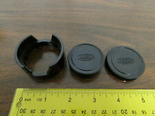 3 Olympus Tokyo Microscope Lens Caps Extender Black Plastic picture
