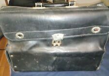 Vintage Leather Briggs And Stratton Tool Work  Bag Box With Drawers picture