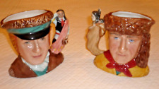 ROYAL DOULTON PAIR OF CHARACTER JUGS LEWIS AND CLARK.  D7234, D7235 picture