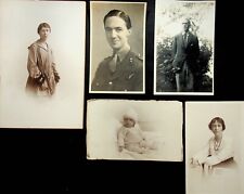 Lot of 5 Vintage Photograph From An English Estate - E11-H picture