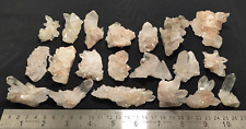 beautiful lot of white himalayan quartz crystal natural minerals stones 295 picture