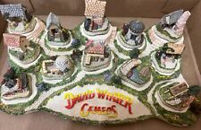 David Winter Cottages Winter Cameos Diorama complete all no boxes picture