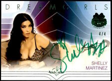 Shelly Martinez 2024 Bench Warmer Emerald Archive 16 Dreamgirls Green Auto 4/4 picture
