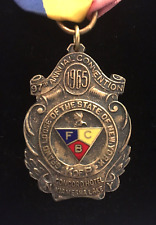 1965 NY Annual Convention Masonic New York Knights of Pythias Medal w Ribbon picture