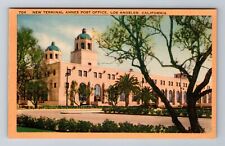 Los Angeles CA-California, New Terminal Annex Post Office, Vintage Postcard picture