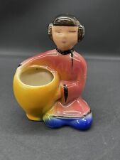 Vintage Shawnee USA Small Planter Asian Lady Pottery MCM picture