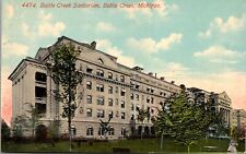 Postcard Battle Creek Sanitarium in Battle Creek, Michigan picture