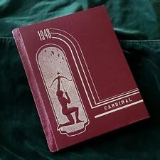 VTG 1948 CARDINAL Fayette Iowa High/Grade School YEAR BOOK Area Businesses [K39] picture