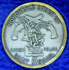 US Army MP Military Police Patron Saint Michael Provost Challenge Coin PT-5 picture